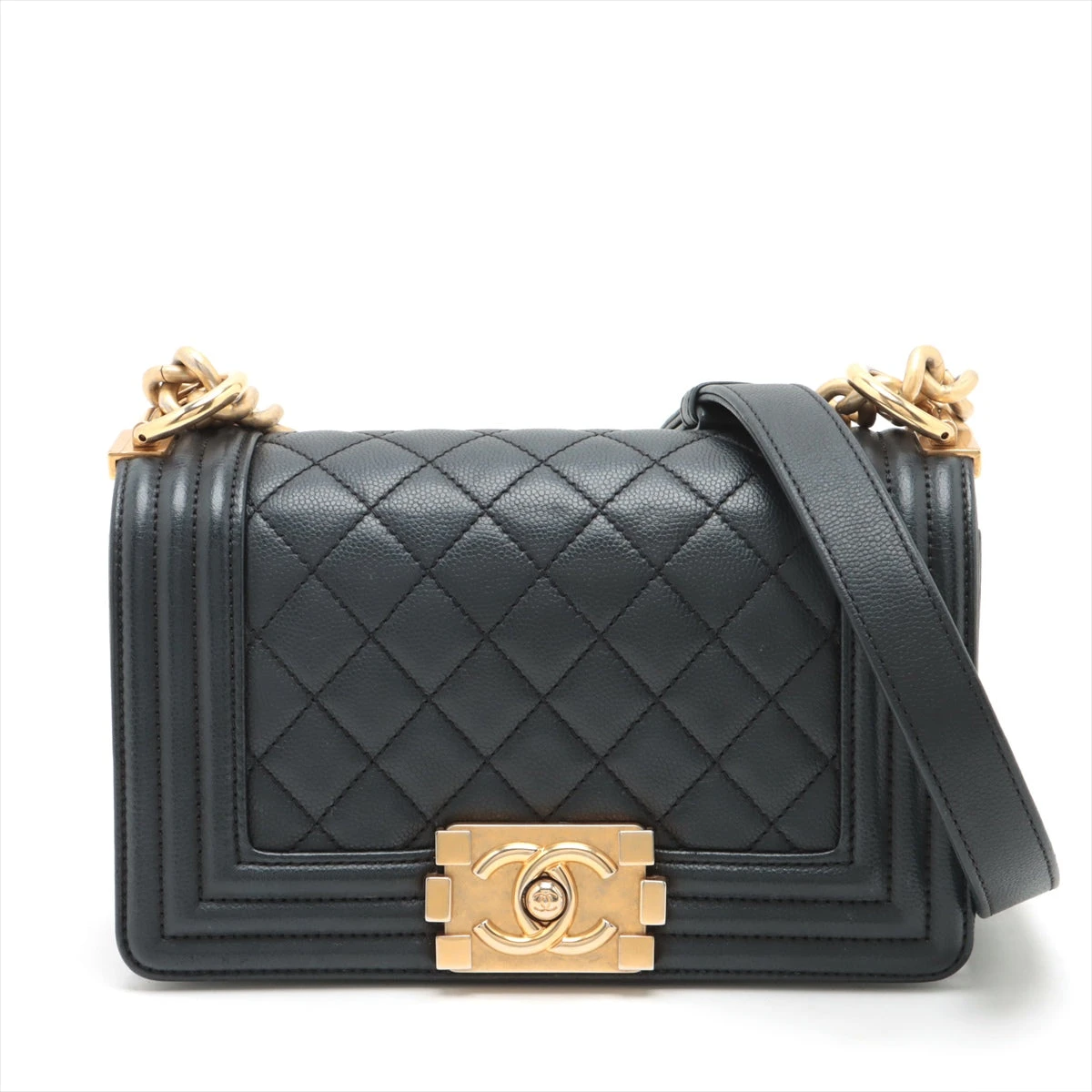 美品　CHANEL シャネル　キーケース　ボーイシャネル　鍵ケース　ゴールド金具 CHANEL シャネル ココマーク ゴールド金具 キーケース