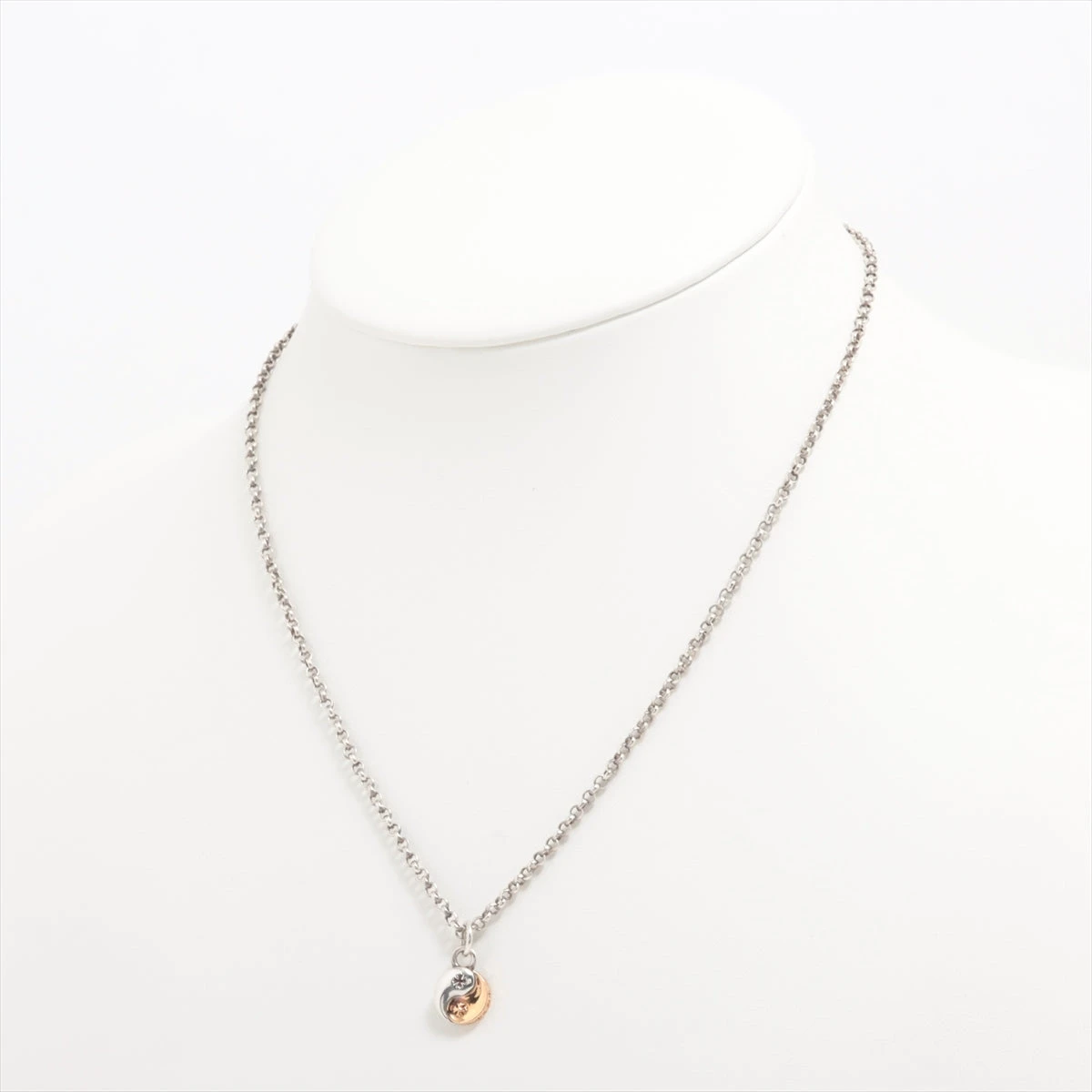 クロムハーツ インヤン ネックレス 22K×925 6.7g インボイスアリ クロムハーツ インヤン ネックレス 22K×925 6.7g インボイスアリ