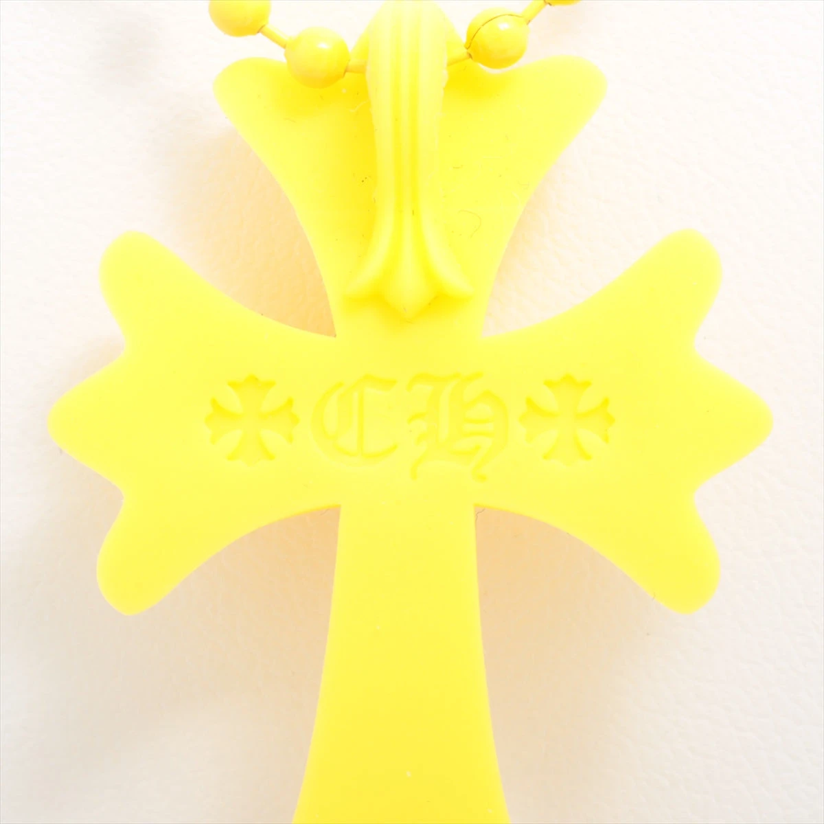 CHROME  HEARTS ラバー　ネックレス　YELLOW 黄色　クロス 楽天市場】クロムハーツ【CHROMEHEARTS】【イエロー】ラバーCH
