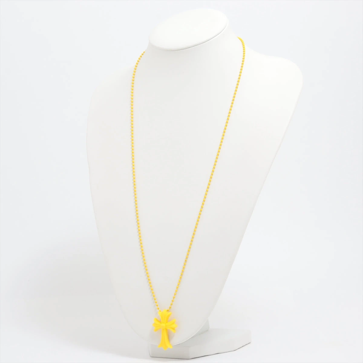 CHROME  HEARTS ラバー　ネックレス　YELLOW 黄色　クロス 楽天市場】クロムハーツ【CHROMEHEARTS】【イエロー】ラバーCH