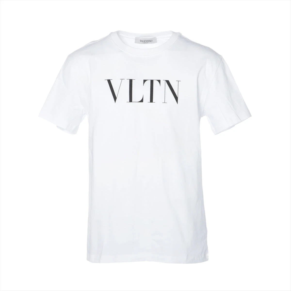 関税込 Valentino VLTN コットンロゴ Tシャツ ヴァレンティノ VLTNロゴ 22年 コットン Tシャツ XS メンズ