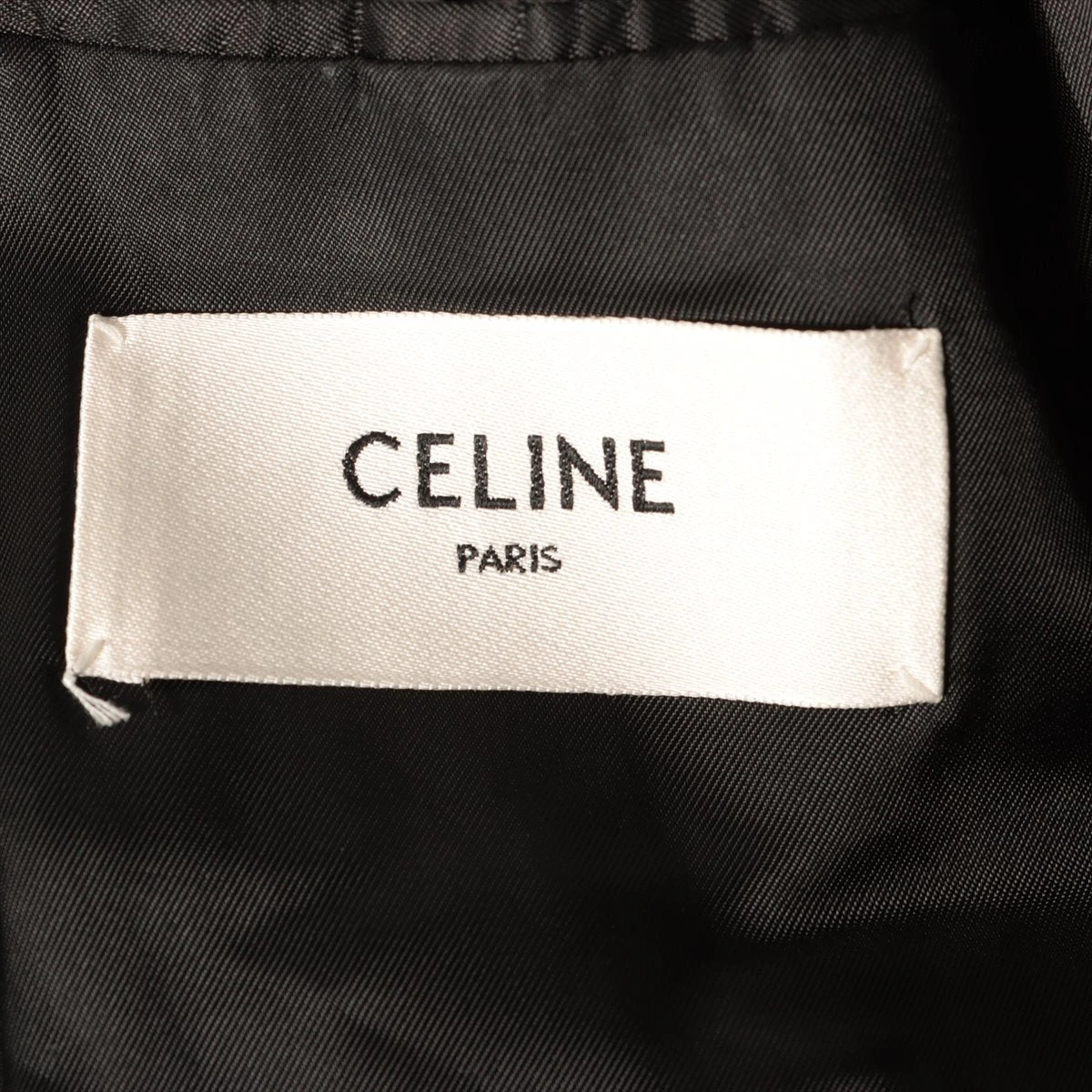 近年 極美品 CELINE エディ期 テーラードジャケット ウール イタリア 近年 極美品 CELINE エディ期 テーラードジャケット ウール イタリア