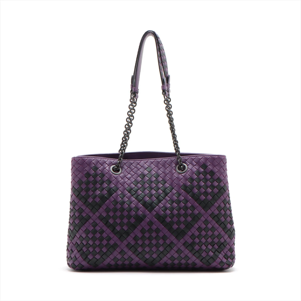 ボッテガヴェネタ イントレチャート トートバッグ パープル ラベンダー ピンク BOTTEGA VENETA ボッテガ・ヴェネタ BOTTEGAVENETA バッグ