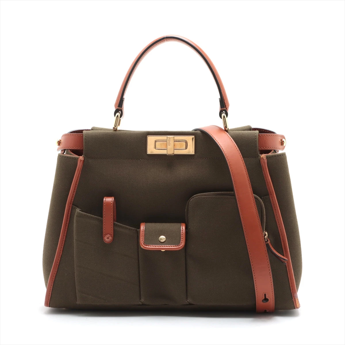 ブーゲンビリア FENDI - フェンディ セレリア ピーカブー ミニ 8BN244 ANT2 バッグの