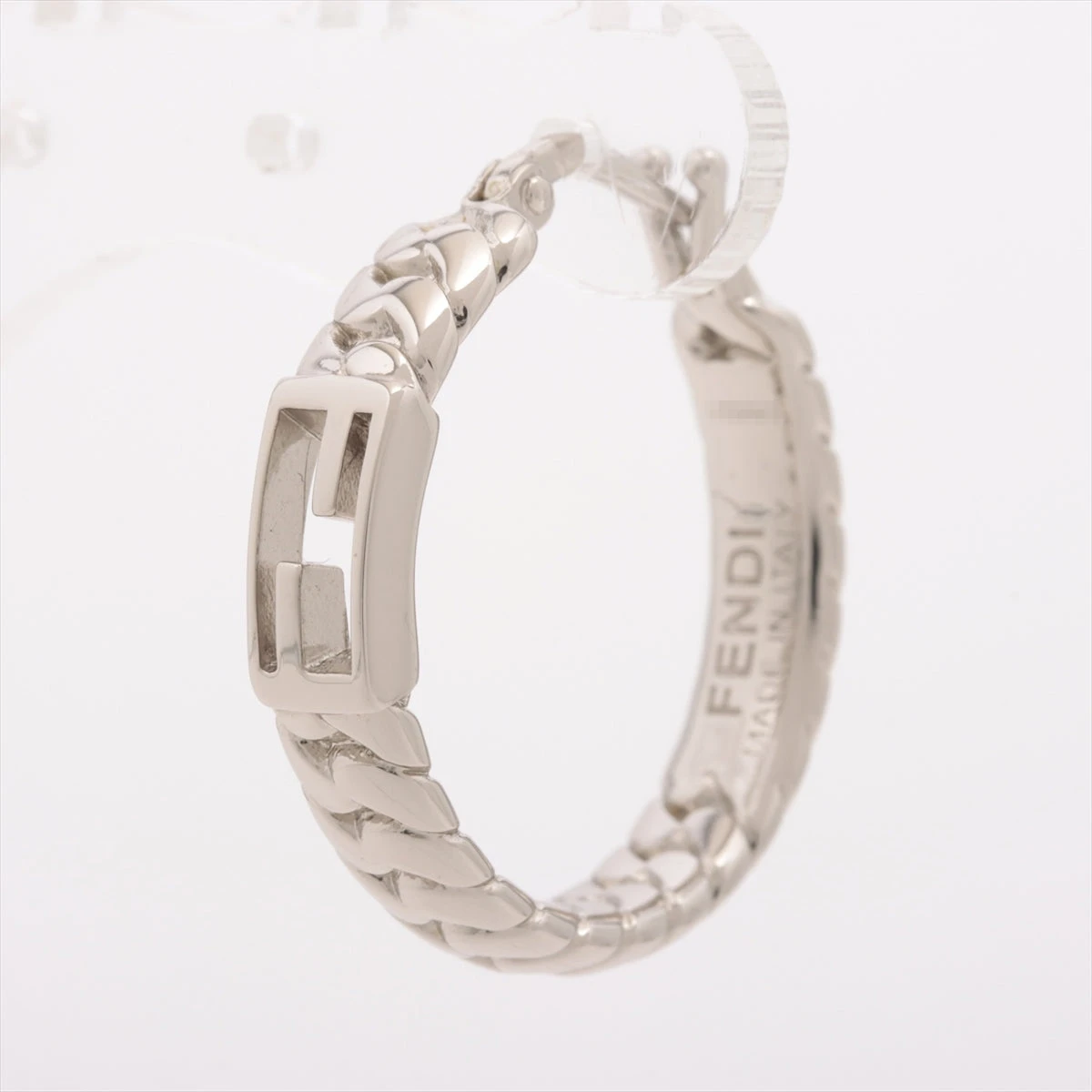 FENDI ラウンド型ピアス ダイヤモンド風 FENDI フェンディ ピアス オーロック 8AH600 A44G レディース