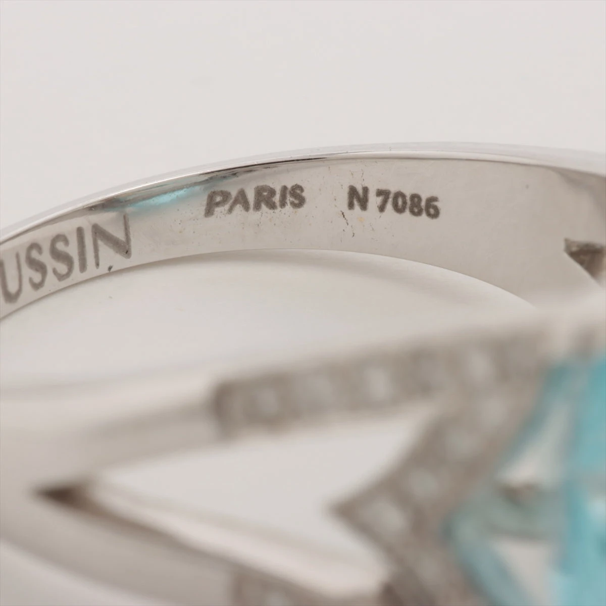 ANTONINI ブルートパーズ リング WG 750 ALIKA COLLECTION 750 ブルー