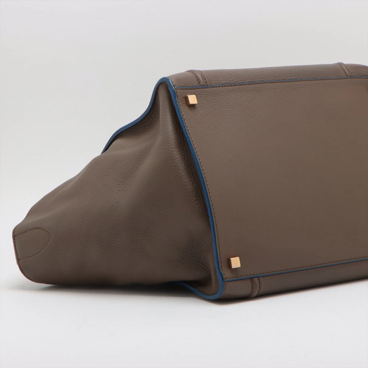美品 セリーヌ ラゲージ ファントム レザー トートバッグ シリアルあり CELINE セリーヌ ラゲージ ファントム レザー ハンド トート