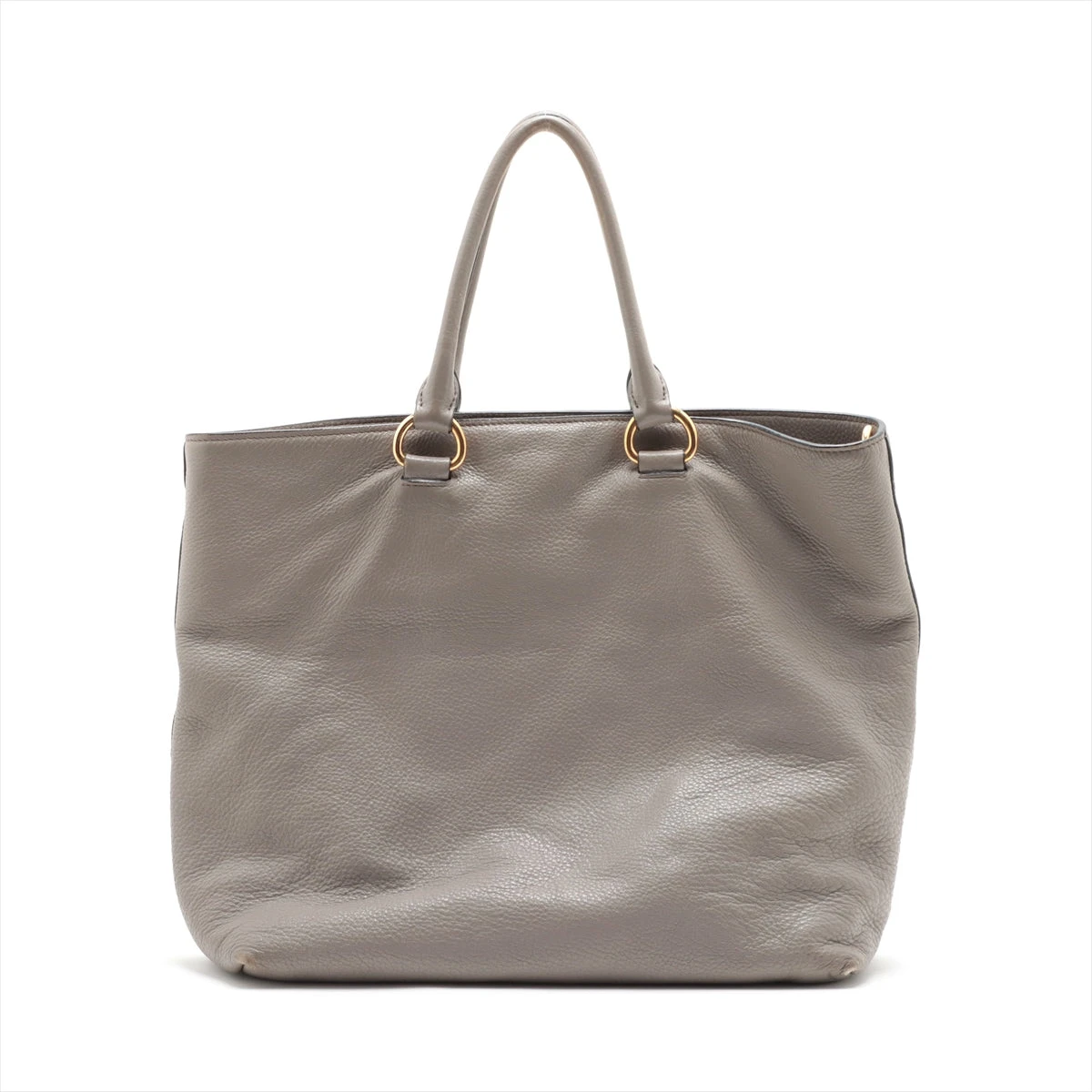 PRADA グレー トートバッグ1BG865 プラダ ヴィッテロフェニックス 2WAYトートバッグ グレー 1BG865