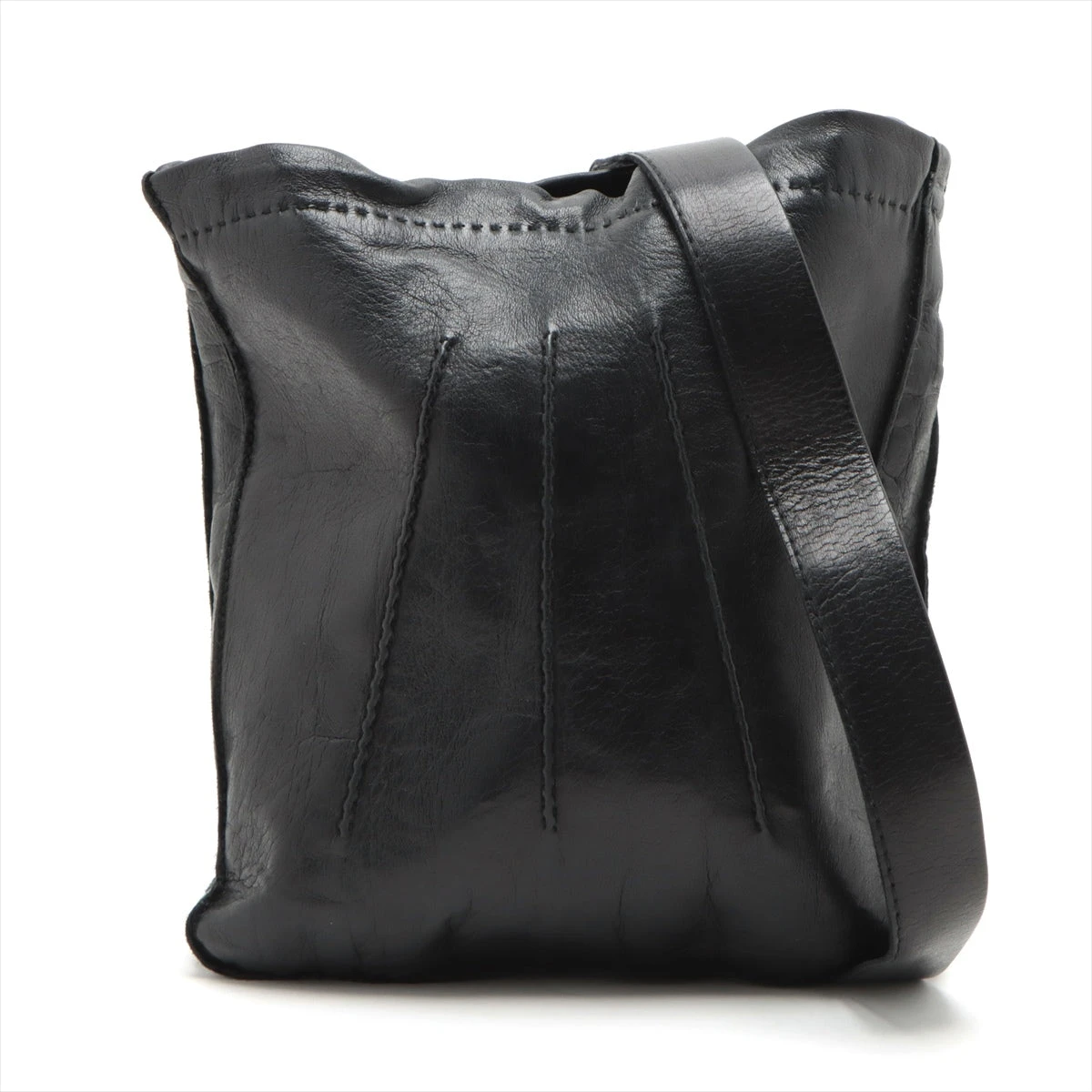 エルメス トゥドゥ レザー ブラック シルバー金具 A2746456