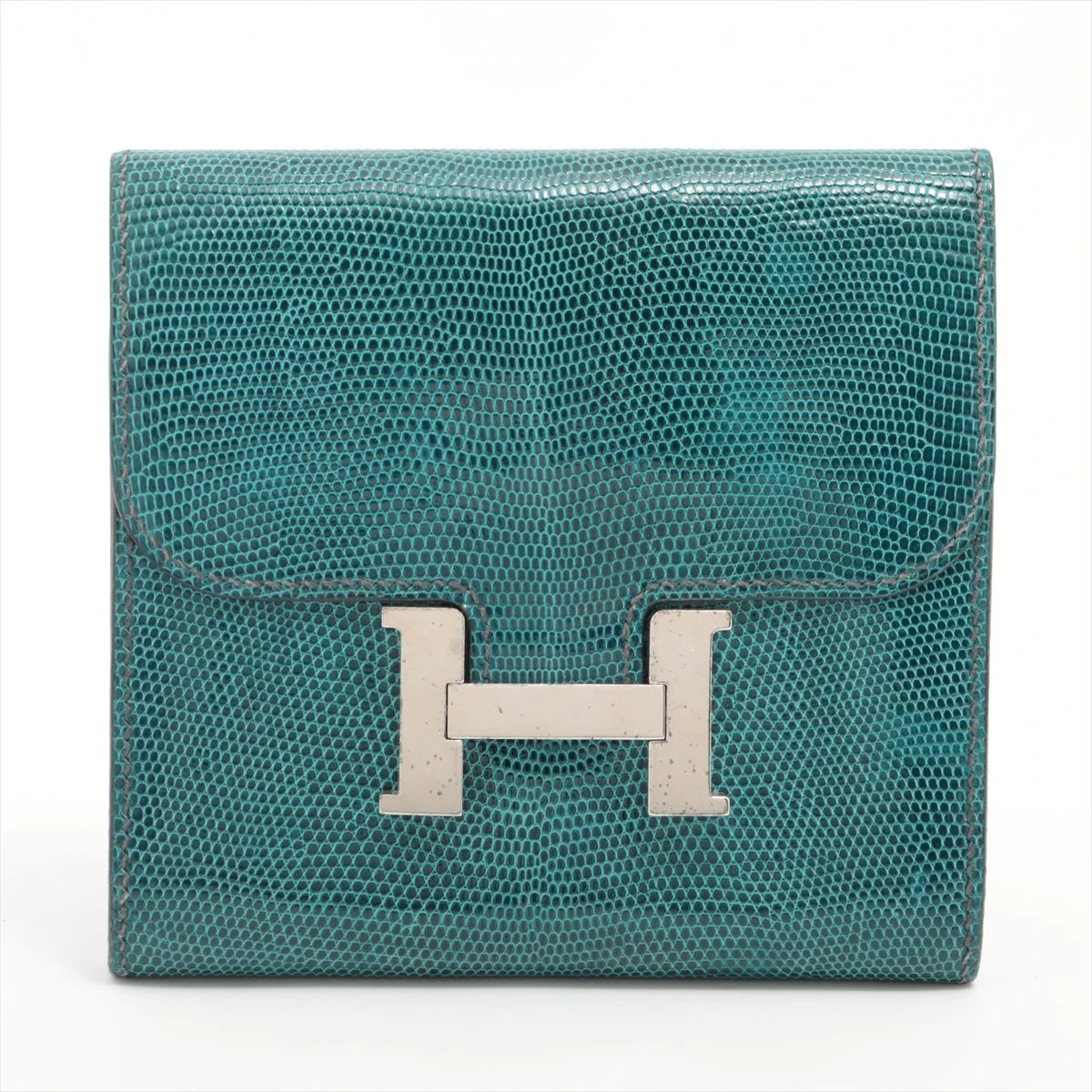 【HERMES】コンスタンス/ショートウォレット/ブルーアガット コンスタンス・コンパクトウォレット/質屋 さのや ブランド 通販