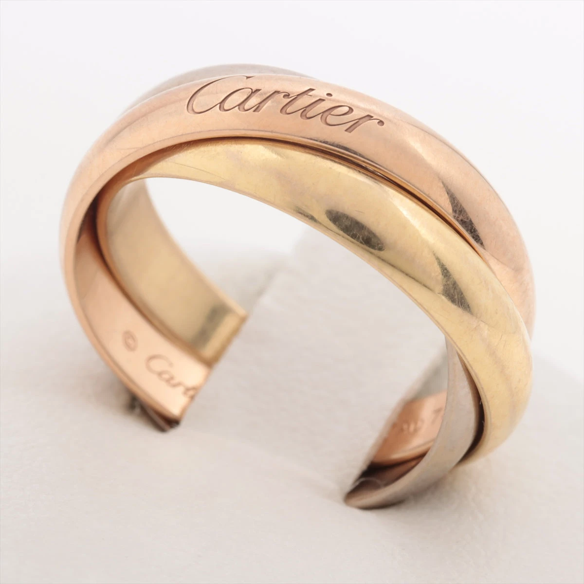 カルティエ トリニティ Au750 リング サイズ9 Cartier(カルティエ) / リング/--/9号/GLD/トリニティリング