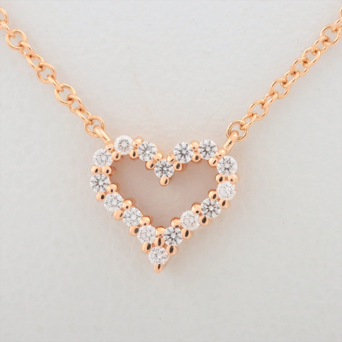 ティファニー センチメンタルハート エクストラミニ ダイヤ ネックレス  