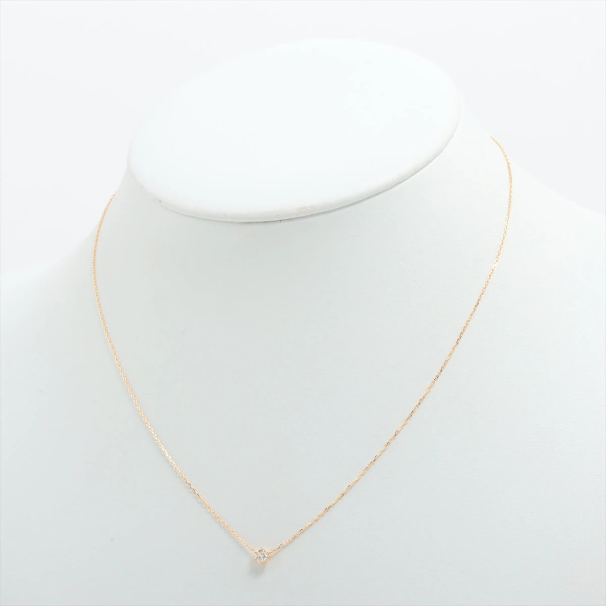 アーカー ネックレス ダイヤ ダイヤモンド 0.13ct エンブレイス