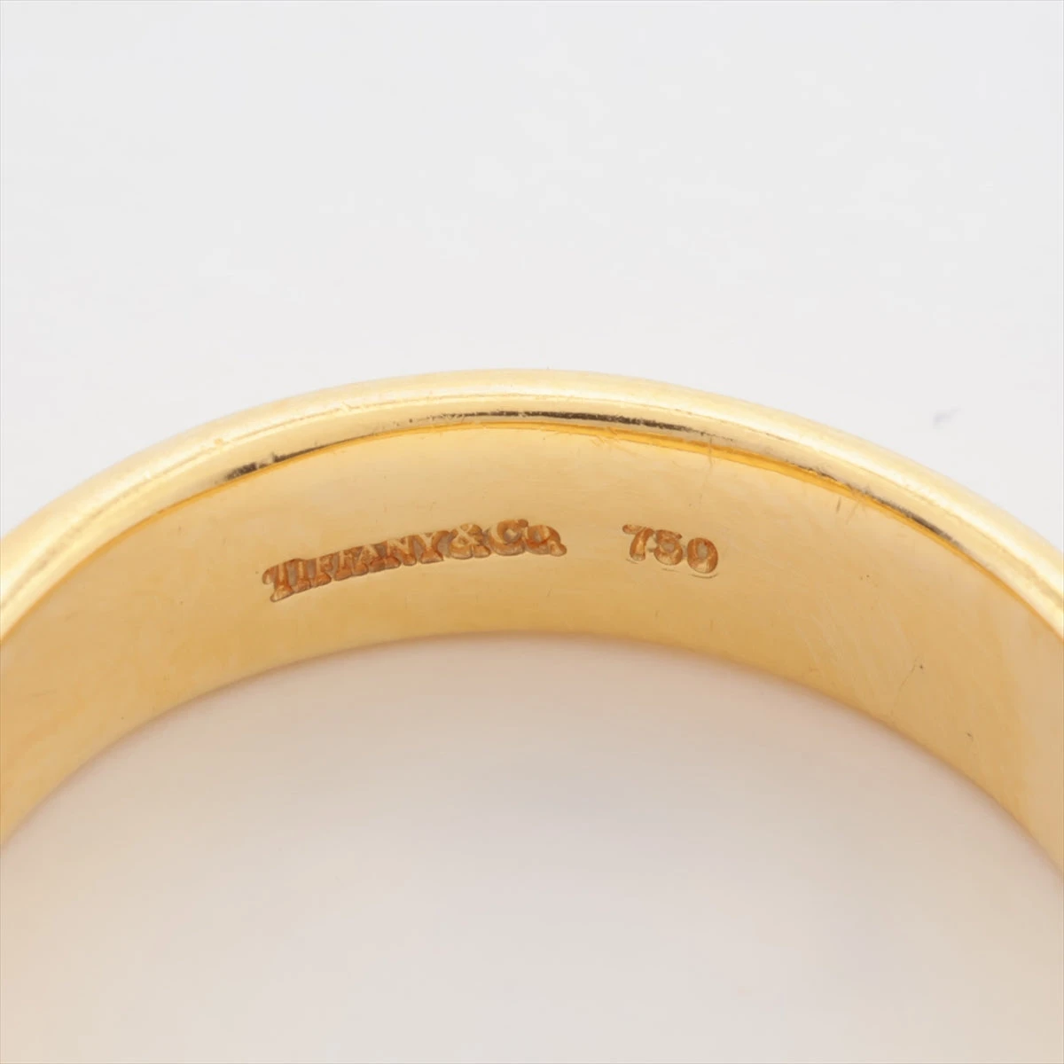 ティファニー ドアノック ダイヤ リング 750(YG) 7.5g HX052107｜中古