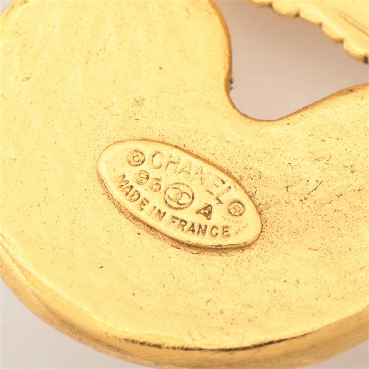 シャネル ゴールドプレート ココマーク ブローチ 94A ⭐美品⭐シャネル CHANEL ココマーク 94A 太陽 サン ブローチ