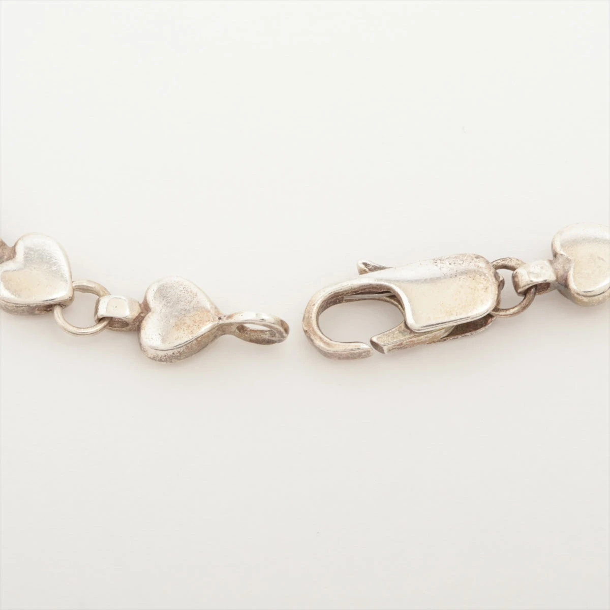 美品✨ティファニー　パフハート　ブレスレット　シルバー　925　ヴィンテージ TIFFANY & Co. パフ ハート ブレスレット シルバー 925
