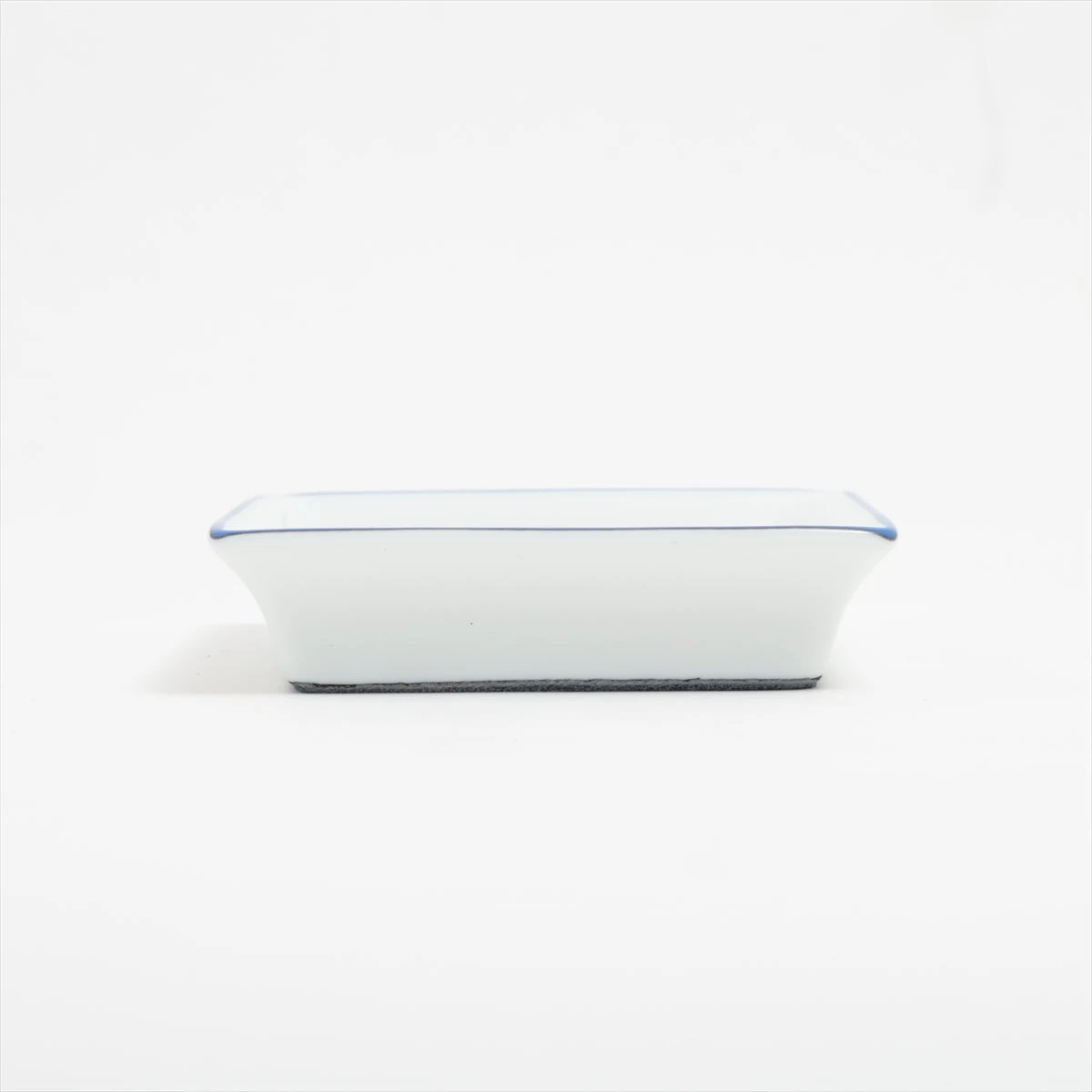 【全品送料無料】 エルメス A2714791｜中古 ブルー×ホワイト 陶器 小皿 リズム 食器