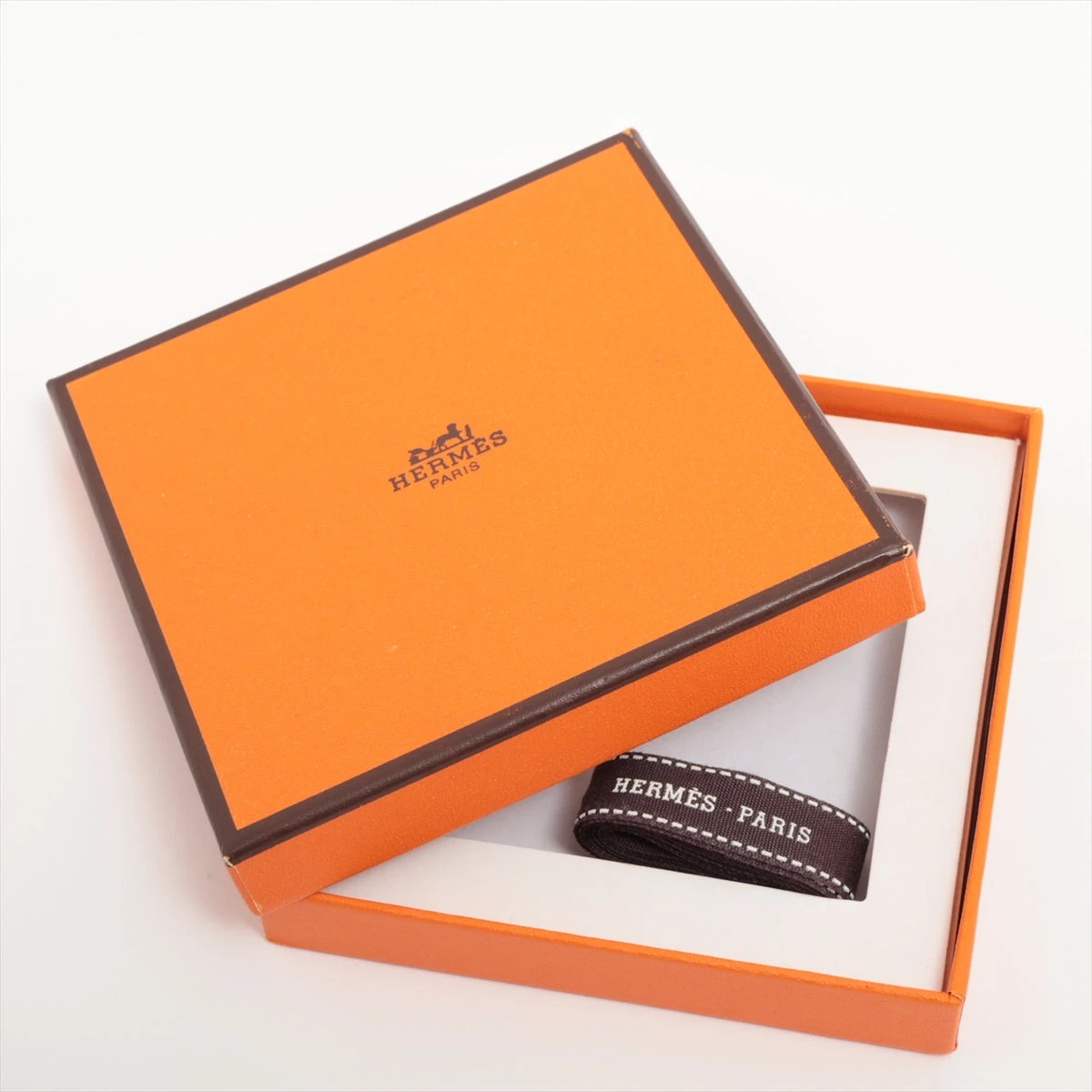 エルメス リズム 小皿 陶器 ブルー×ホワイト A2714791｜中古