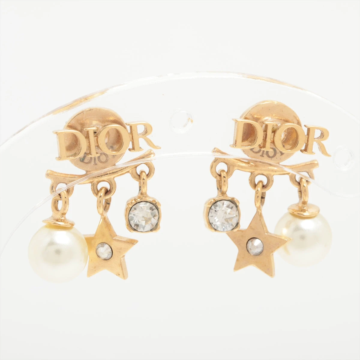 美品 Dior ディオール ピアス フック ゴールド ロゴ スイング 両耳 楽天市場】ディオール ピアス レディース dior 両耳 スタッド