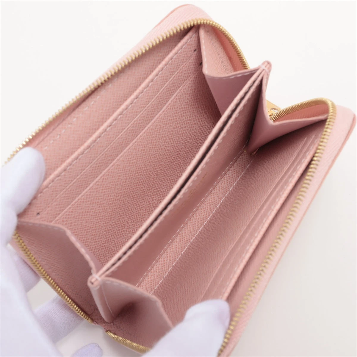 5of6541】ルイヴィトン コインケース ダミエ・アズール ジッピコイン