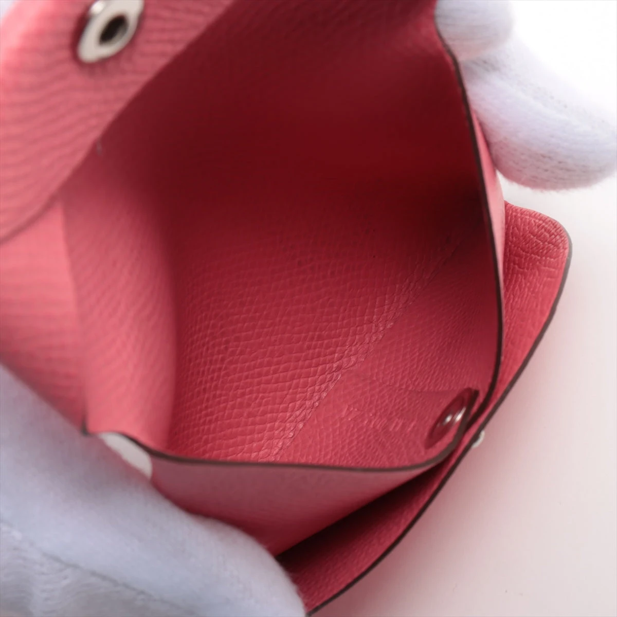 エルメス バスティア ヴォーエプソン コインケース ピンク