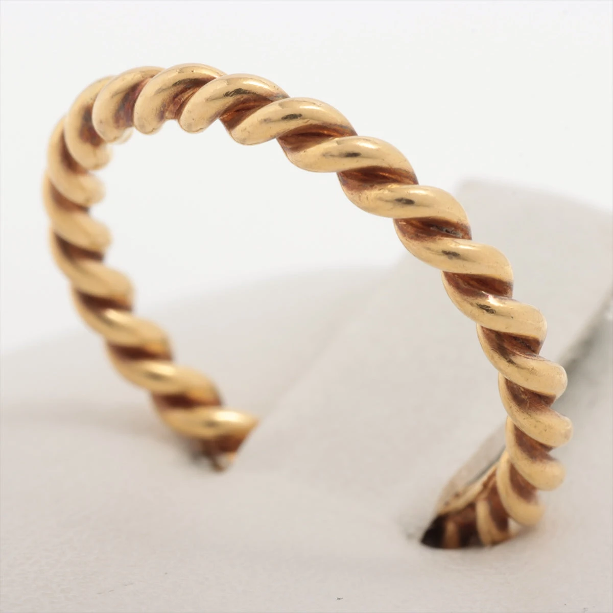 ティファニー ツイスト リング 750(YG) 2.4g A2756484｜中古ブランド品