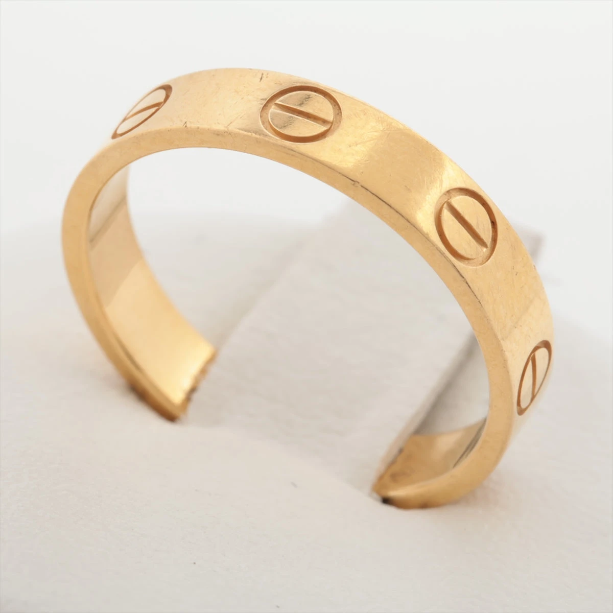 カルティエ ミニラブ リング 750(YG) 3.3g 52 A2755043｜中古ブランド  