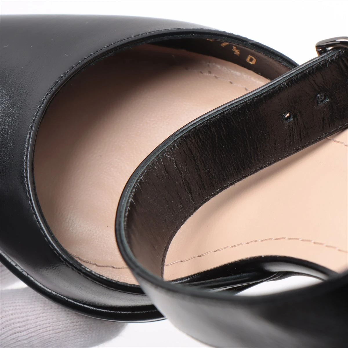 クリスチャンディオール パンプス 37 1/2 ロゴグラム Christian Dior クリスチャンディオール J'ADIOR 35 1/2 22.5