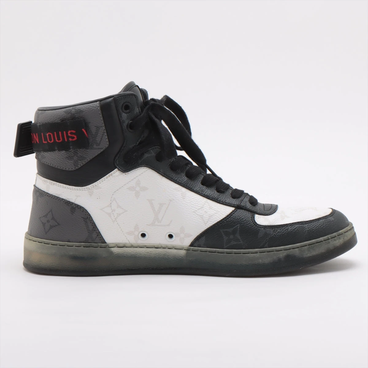 ヴィトン リヴォリライン 21年 レザー ハイカットスニーカー 7.5