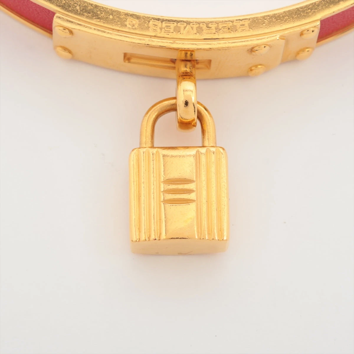 エルメス ケリーバングル バングル GP レッド×ゴールド AP069827｜中古 