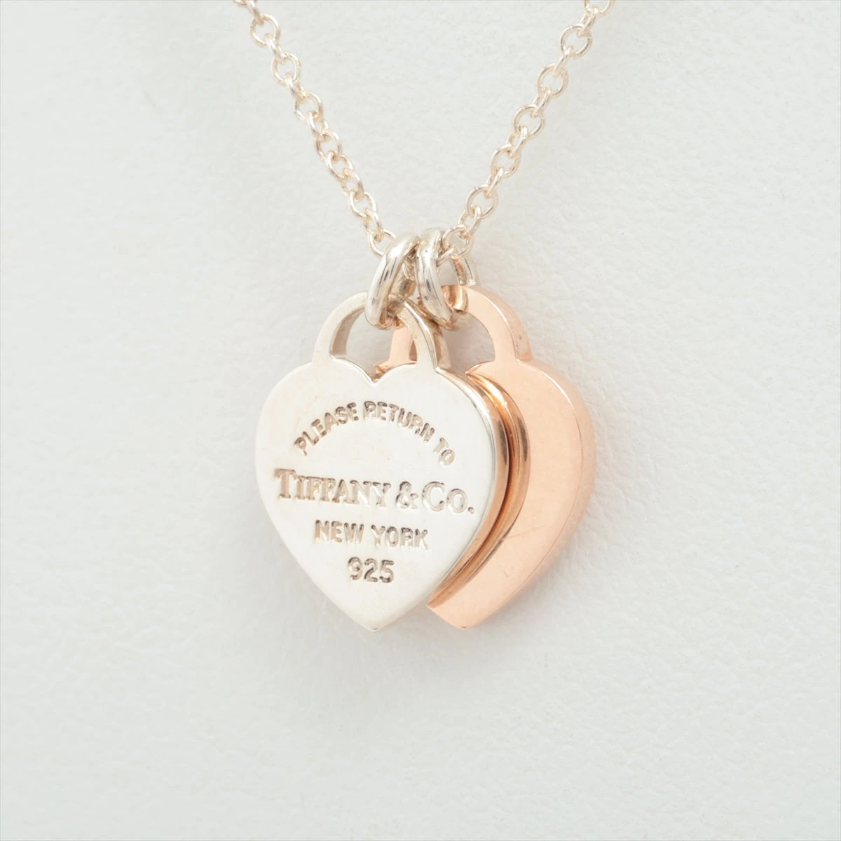 Tiffany リターントゥティファニー ネックレス シルバー ローズゴールド