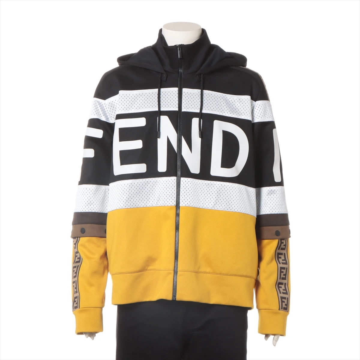 【入手困難】 フェンディ ズッカ柄 セットアップ パーカー L相当 フェンディ ズッカ スウェット/パーカー|中古ブランド品