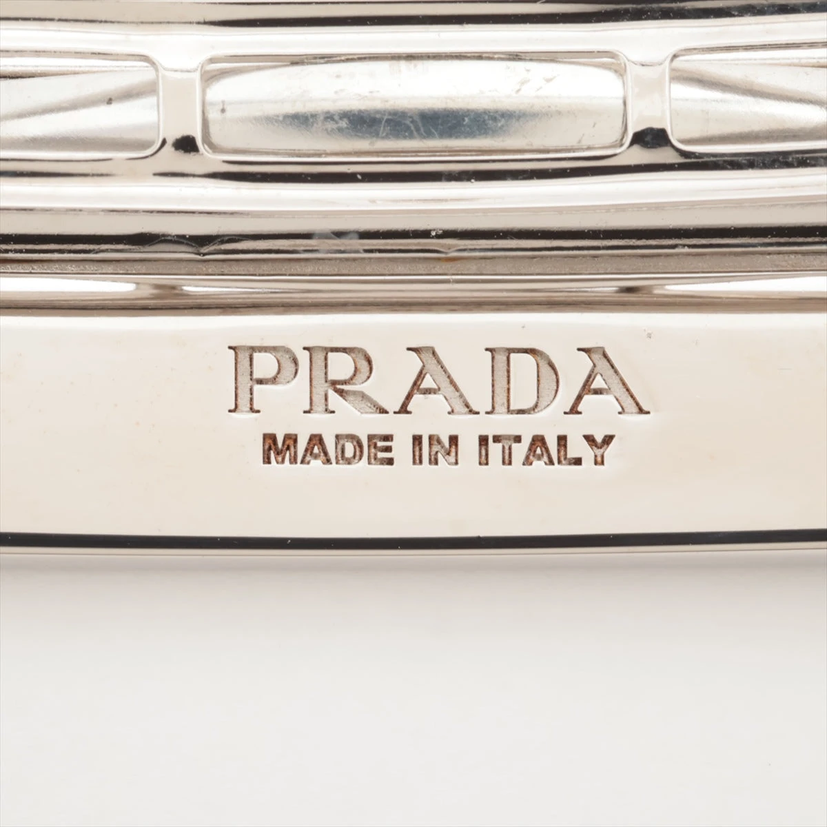 関税込★PRADA★1IF022 メタルヘアーバレッタ 国内即発】PRADA メタル ヘアクリップ 1IF022 バレッタ (PRADA