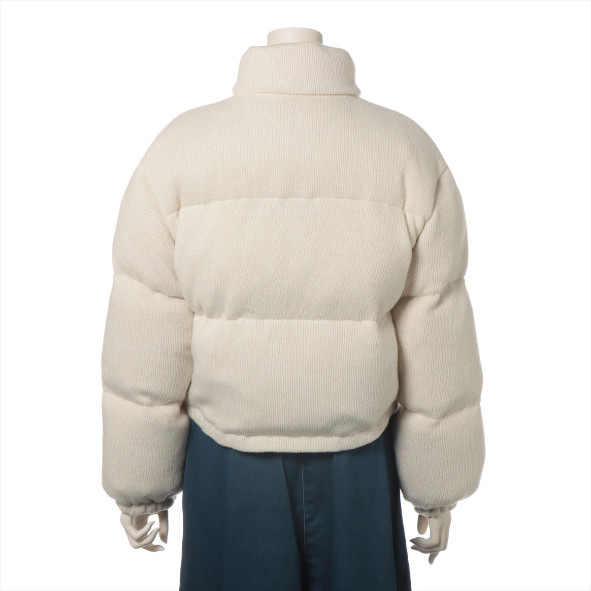 【24AW】ウール＆カシミア・ダウンジャケット ◆プラダ◆人気 24AWトレンド必須アイテム《PRADA》チェックジャケット (PRADA