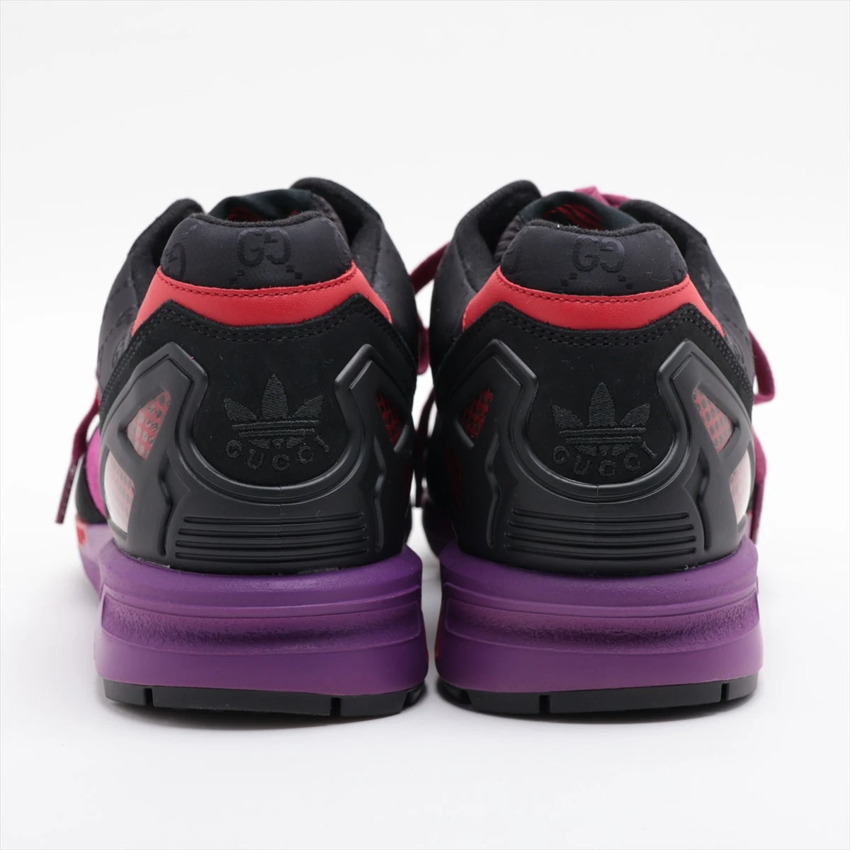 グッチ×アディダス ZX8000 23SS スエード×キャンバス スニーカー 26cm