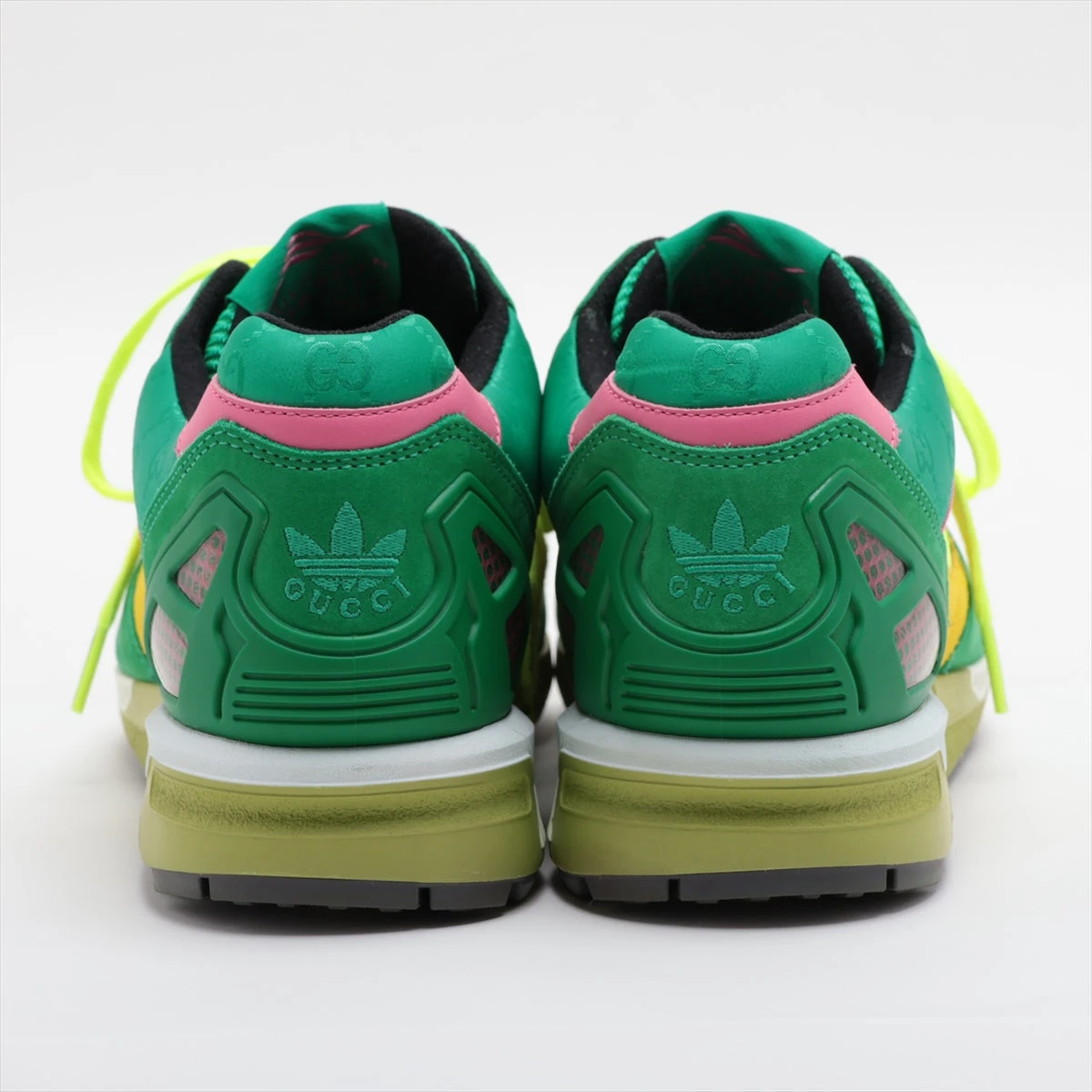 グッチ×アディダス ZX8000 23SS スエード×キャンバス スニーカー