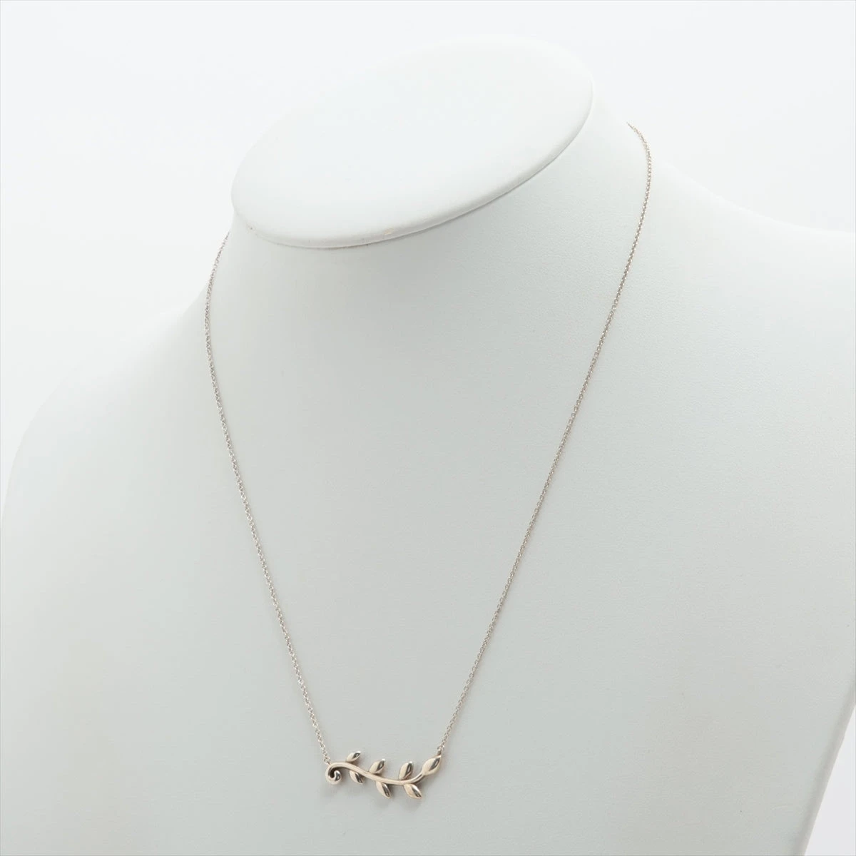 TIFFANY ティファニー オリーブリーフ ネックレス シルバー 925 ティファニー オリーブリーフ ネックレス 925 2.9g シルバー A2753216