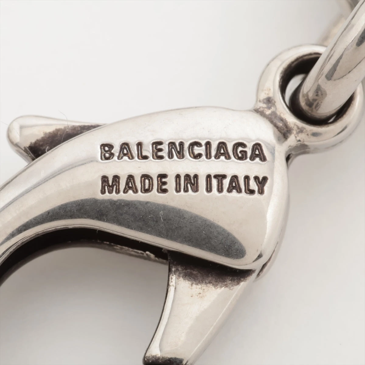 BALENCIAGA バングル シルバー メタルサイズS