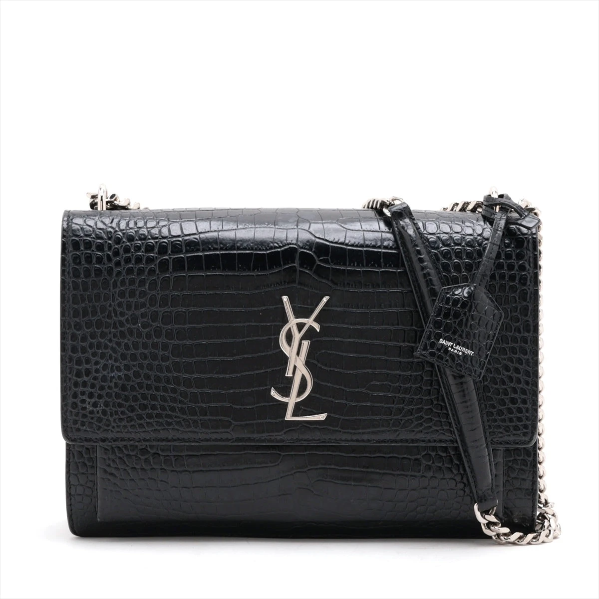 SAINTLAURENT サンセット ミディアム チェーンバッグ新作 関税込 サンセット ミディアム（スムースレザー） | Saint Laurent サン