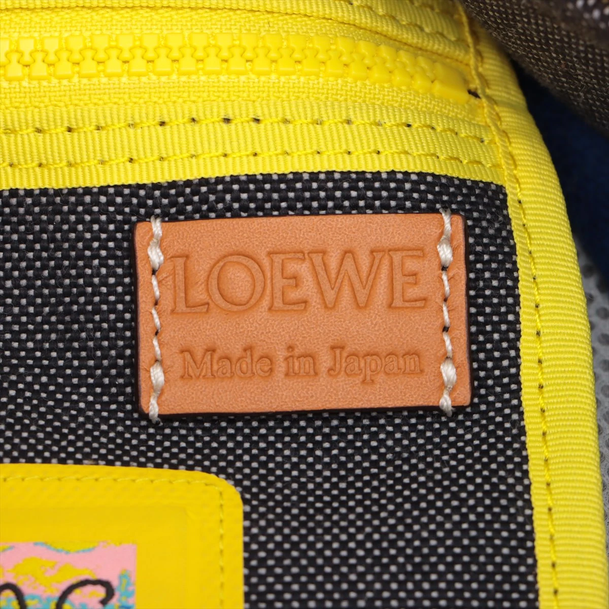ロエベ アイロエベネイチャー フェルト×レザー バックパック/リュック 