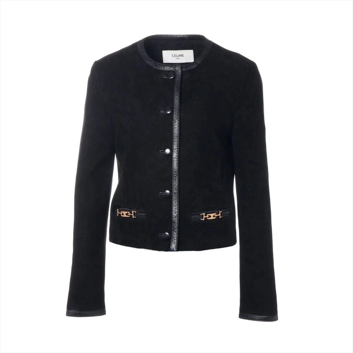 【入手困難☆】Celine セリーヌ ジャケット カシミア トリオンフ CELINE セリーヌ ジャケット 2F437305Q.38NO レディース