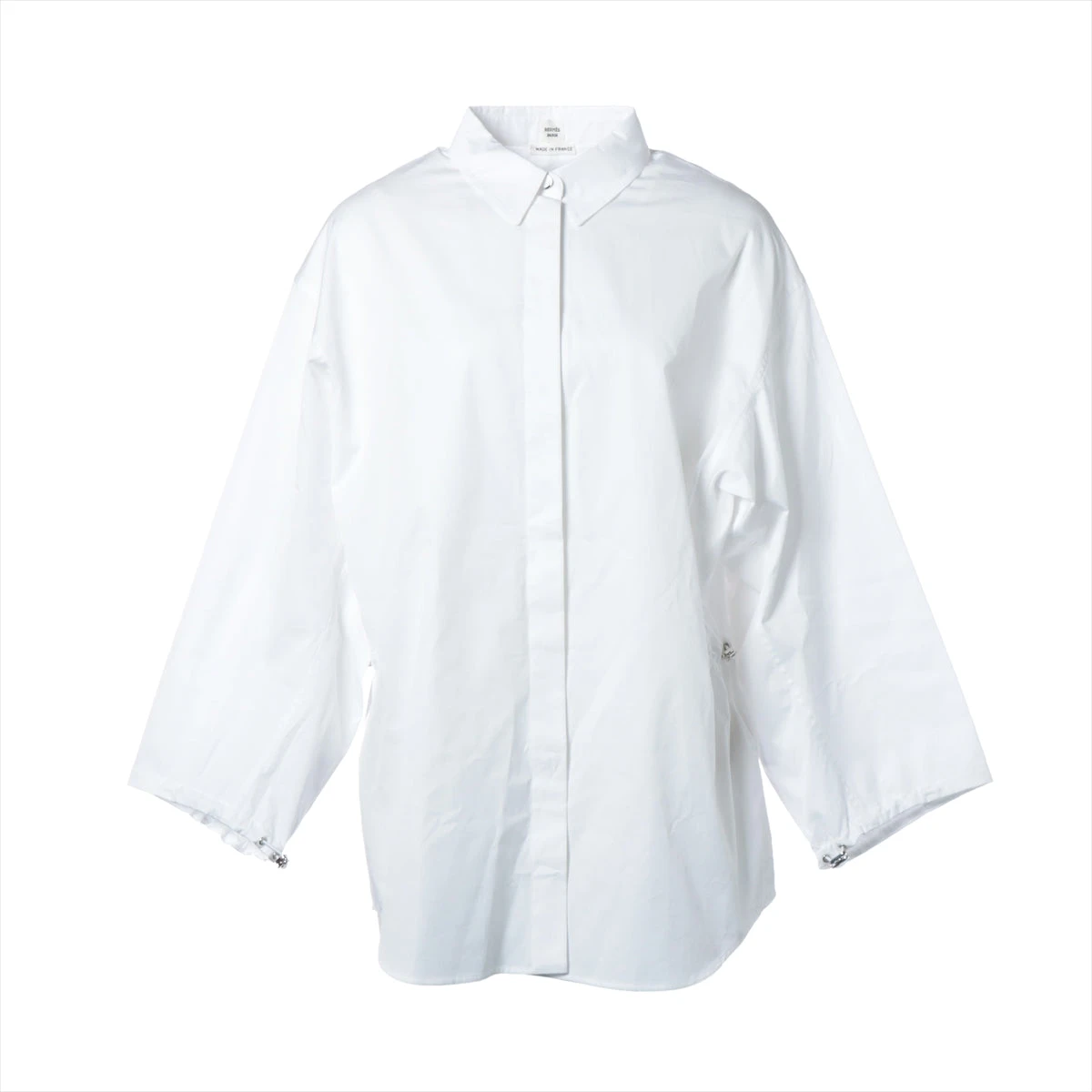 エルメス コットン シャツ 38 レディース ホワイト A2709631 エルメス コットン シャツ 38 レディース ホワイト A2709631