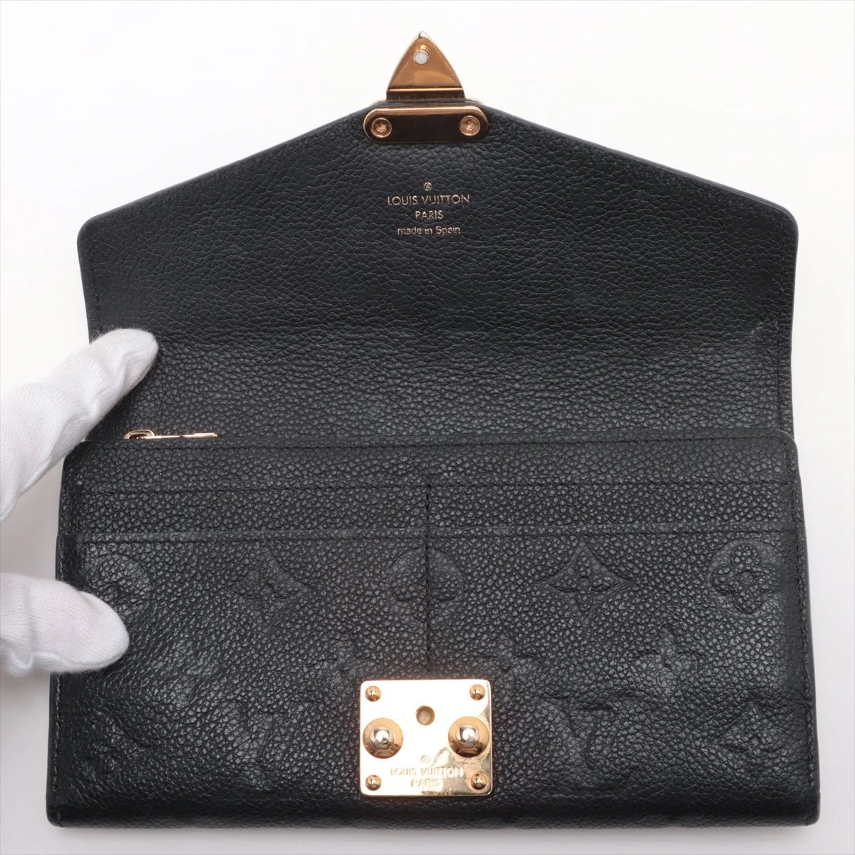 ヴィトン モノグラムアンプラント ポルトフォイユメティス M62458