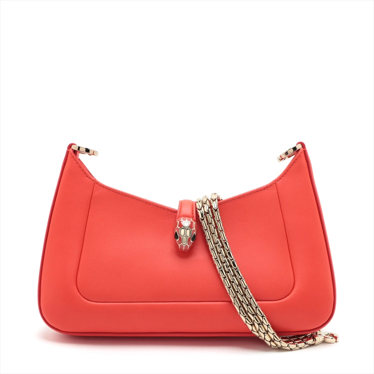 ブルガリ セルペンティ フォーエバー チェーンブレスレット オレンジ