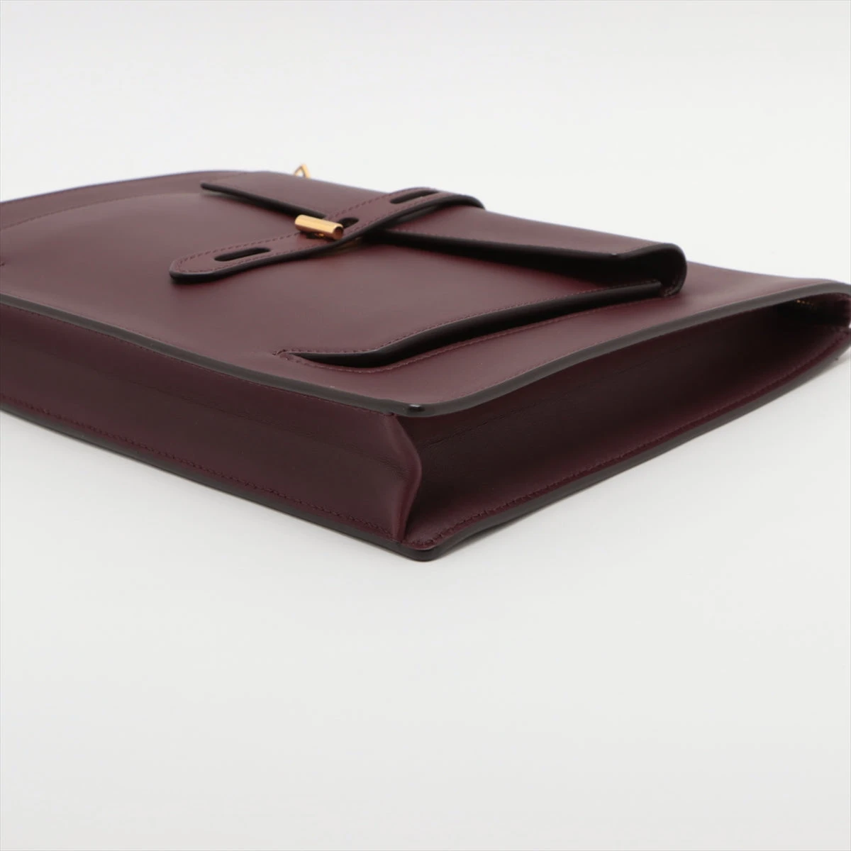 トムフォード レザー クラッチバッグ ボルドー A2759376｜中古ブランド