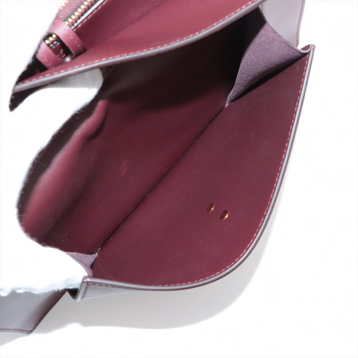 トムフォード レザー クラッチバッグ ボルドー A2759376｜中古ブランド