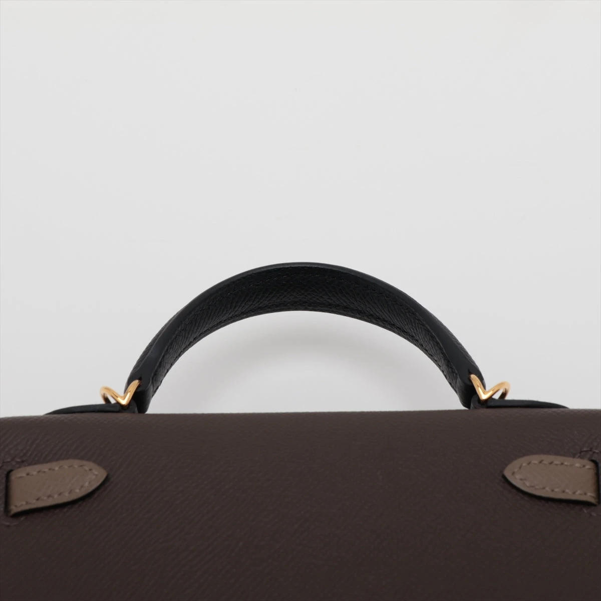 エルメス ミニケリー2 20 ヴォーエプソン エコルセ×エトゥープ