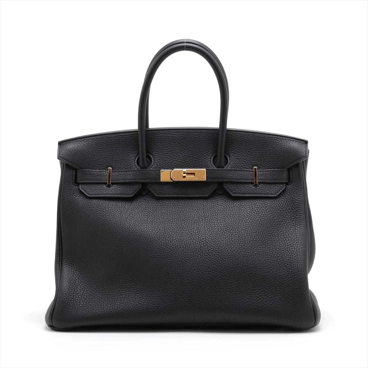 エルメス バーキン35 トゴ ブラック ゴールド金具 □R:2014年