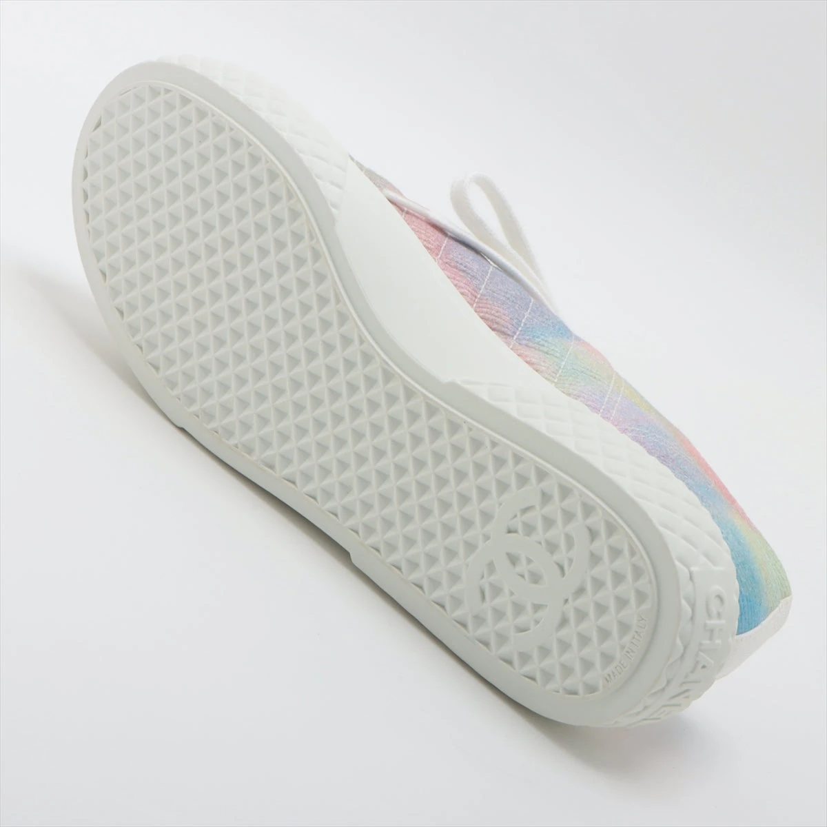 CHANEL ロゴ入り　キャンバススニーカー38.5 楽天市場】シャネル CHANEL ハイカットスニーカー スニーカー 靴