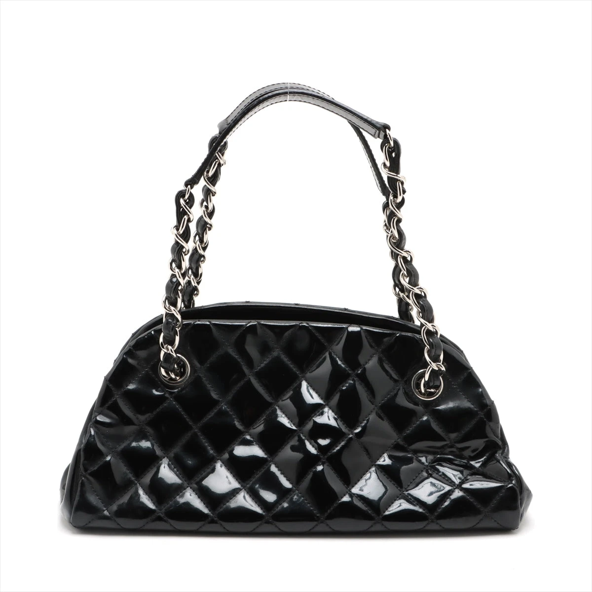 CHANEL マドモアゼル ブラック キルティングショルダーバッグ シャネル CHANEL マドモアゼル30 ブラック ゴールド金具 ラムスキン